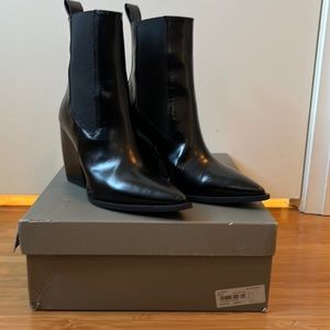 All Saints Ria boot in black.